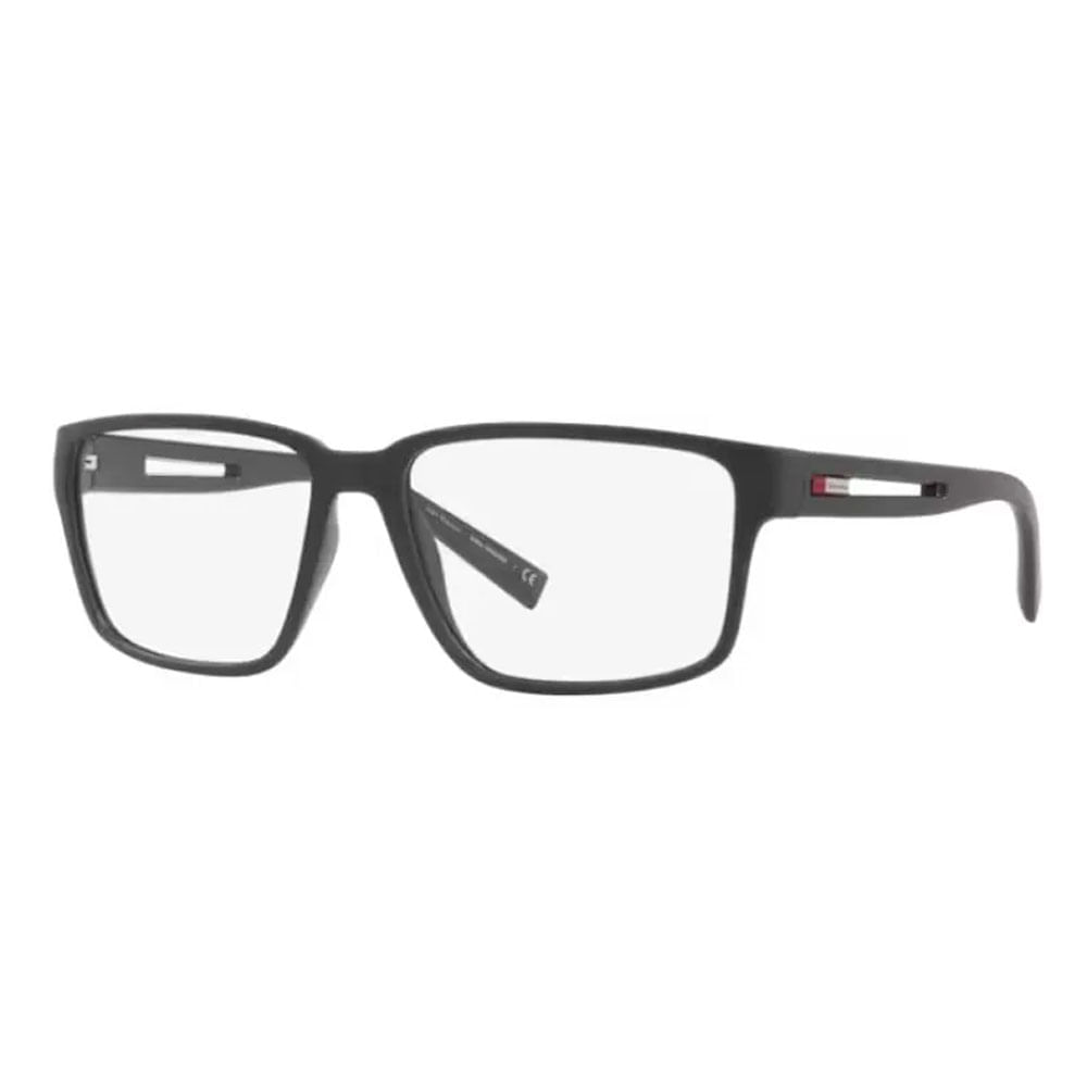 Armação de Óculos de Grau Masculino Jean Monnier Retangular J83249 Cor Preto Fosco