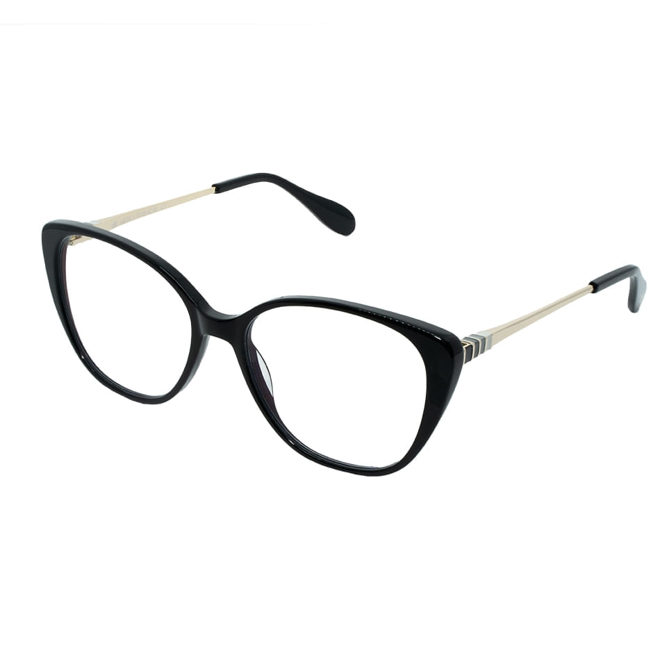 Armação para Óculos de Grau Feminino Dii Collection 1 7018 Preto