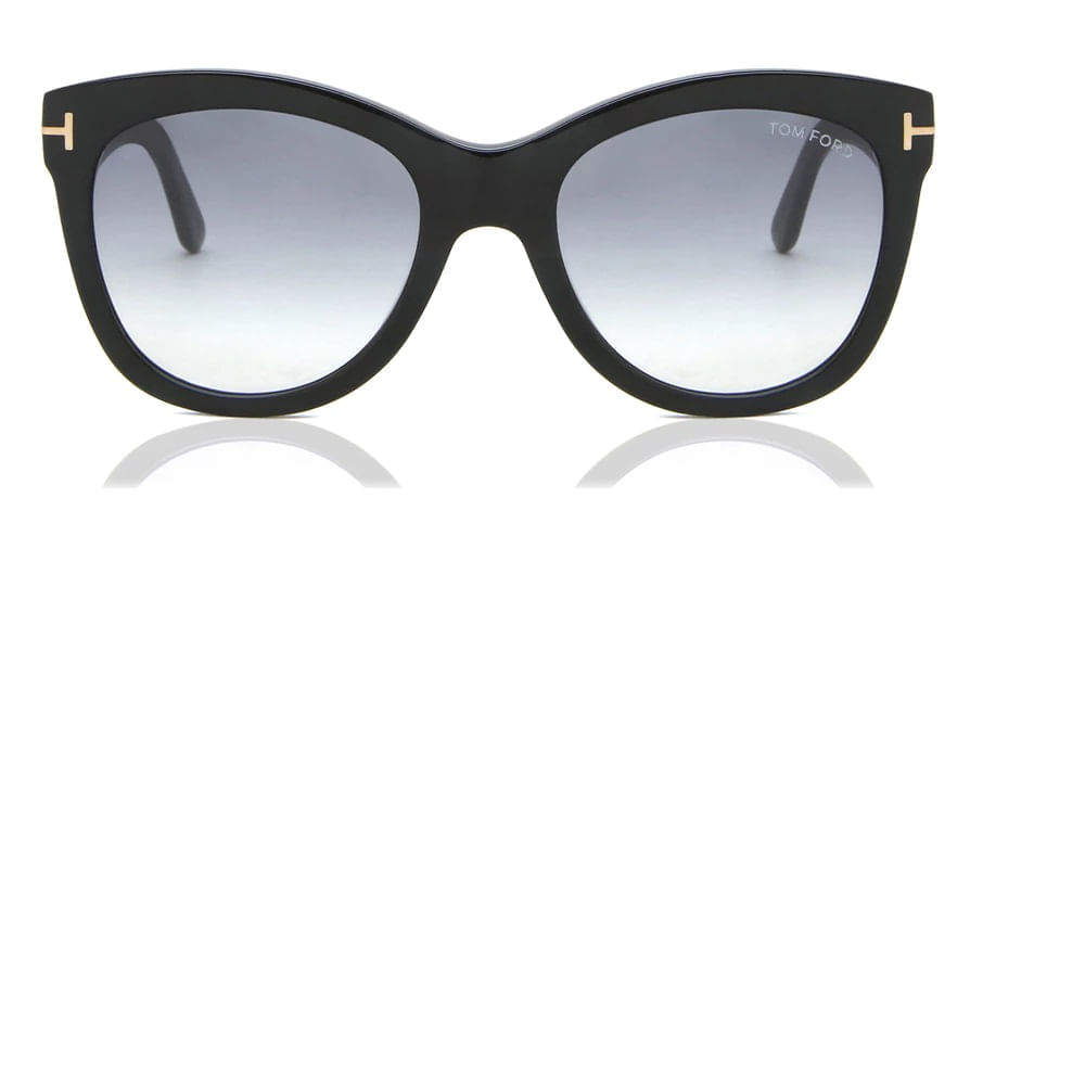 Óculos de sol Tom Ford, modelo FT0870, cor 01B, tamanho 54