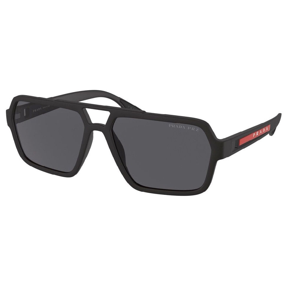 Óculos de sol Prada Linea Rossa, modelo PS 01XS, cor DG002G, tamanho 59