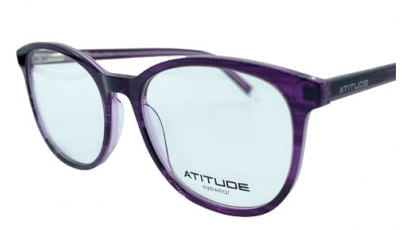 Armação de Óculos de Grau Atitude, modelo AT6217IN, cor R01