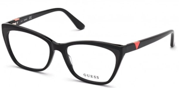Armação de Óculos de Grau Guess, modelo GU2811, cor 001, tamanho 54
