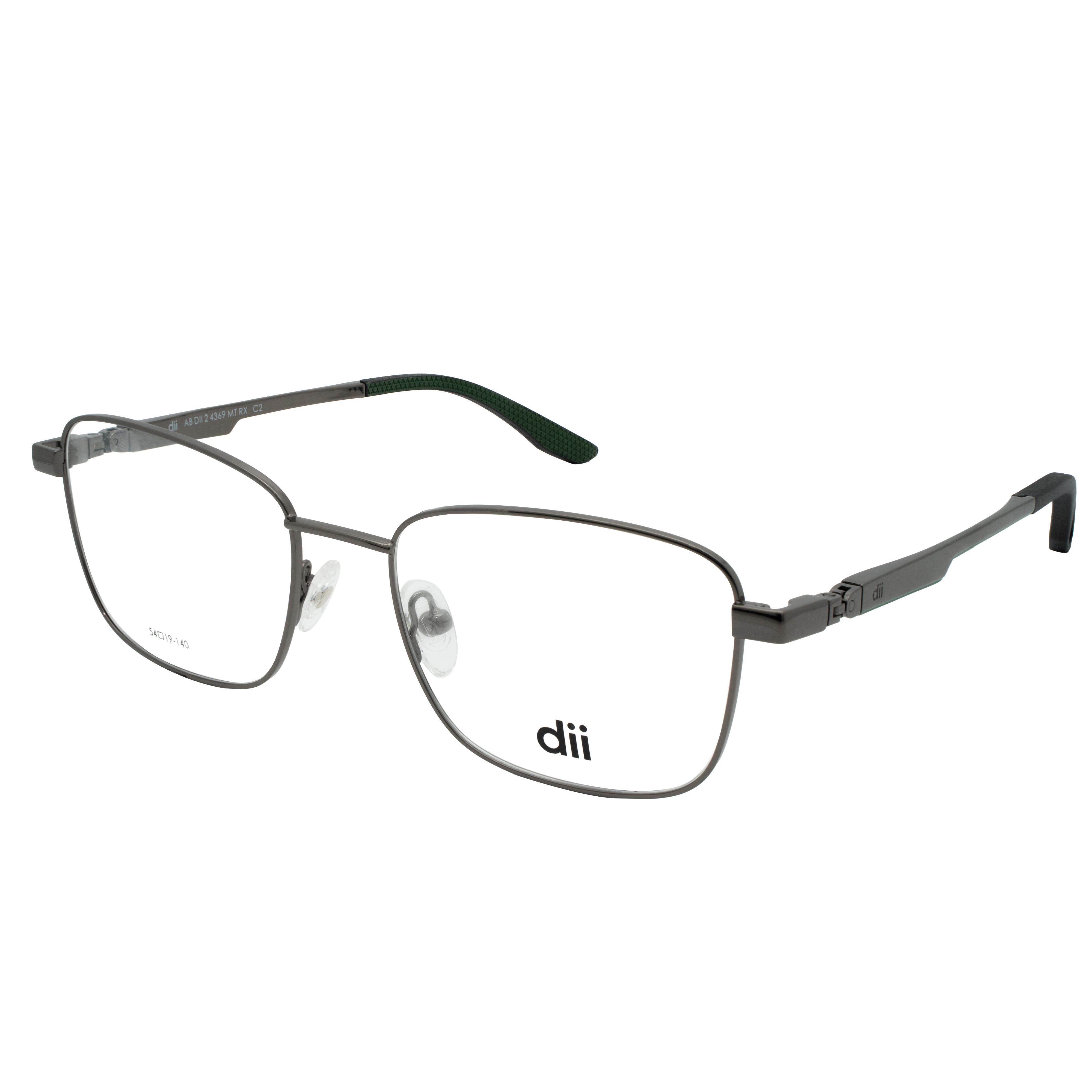 Armação para Óculos de Grau Masculino Dii Collection 2 4369 Prata