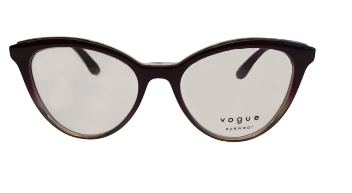 Armação de Óculos de Grau Vogue, modelo VO5297L, cor 2860, tamanho 52