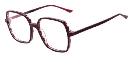Armação de Óculos de Grau Feminina Hickmann HI6175N Quadrado Roxo