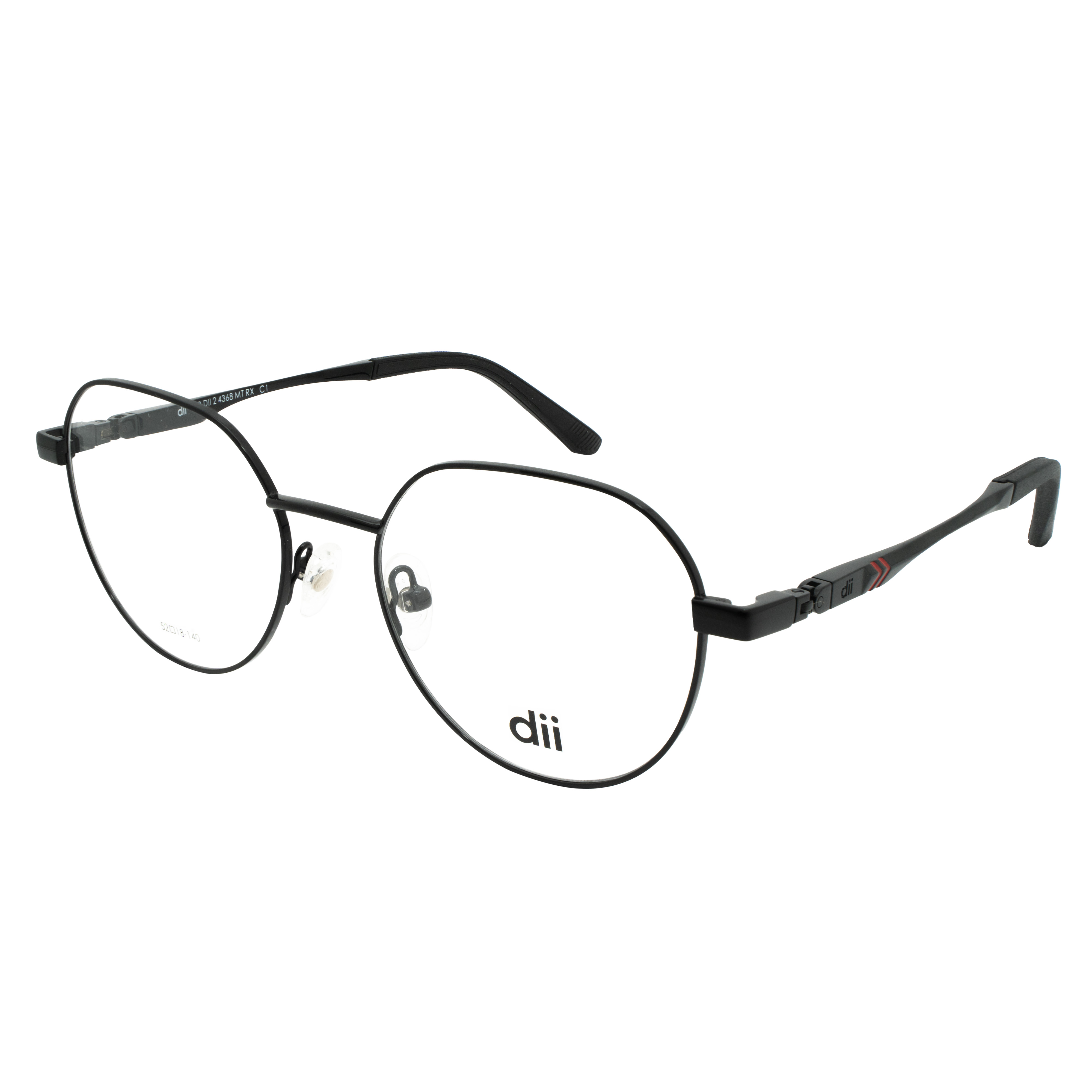 Armação para Óculos de Grau Masculino Dii Collection 2 4368 Preto